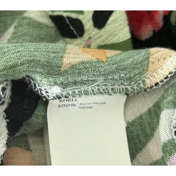 Cupshe Marlen Floral Ruffle Tie Front Mini Dress Sz M Summer Bohemian Hippie - Picture 10 of 10